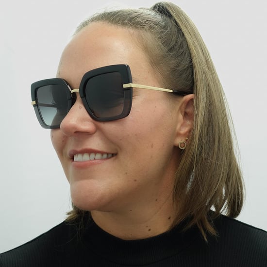 DOLCE & GABBANA Zonnebril DG4373 32468G TOP Zwart Op Transparant Zwart Grijsverloop - Image 6