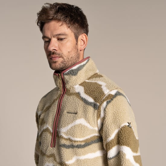 Craghoppers Mens National Trust Rawthey Fleece Top (Cardamom) - Image 6