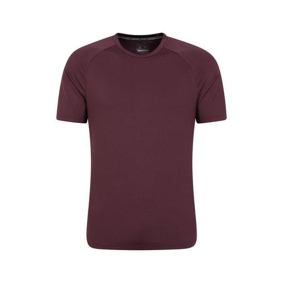 Mountain Warehouse Mens Agra Melange T-Shirt (Dark Purple) - Image 1