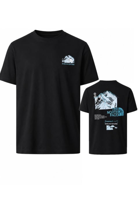 The North Face Dark Matter T-Shirt in Black - Image 1