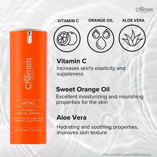 skinChemists Anti-Ageing Men's Skincare Essentials Kit for Acne, Blemishes, Large Pores, Loss of Firmness - Image 4