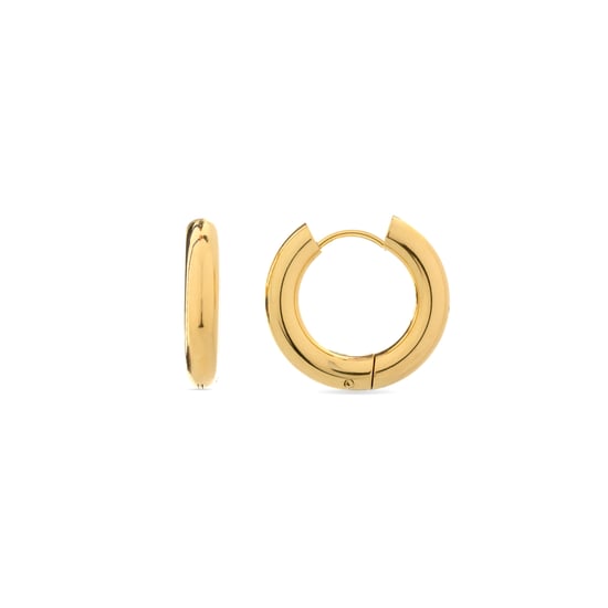 Luxenter Amyck oorbellen afgewerkt in 18k geel goud - Image 1