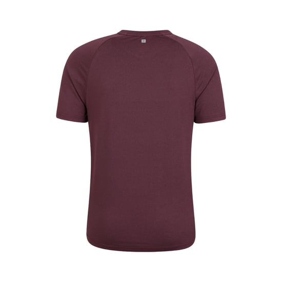 Mountain Warehouse Mens Agra Melange T-Shirt (Dark Purple) - Image 2