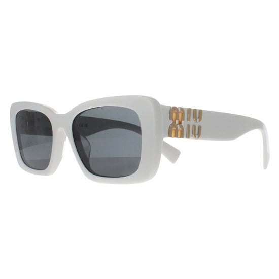 Miu Miu Rectangle Womens White Dark Grey MU07YS - Image 2