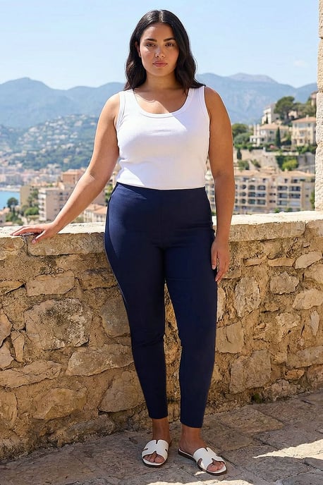 Curve Full Length Stretch Trousers - Image 1