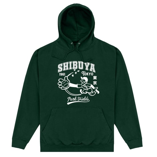Shibuya Forest Green Hoodie - Image 1