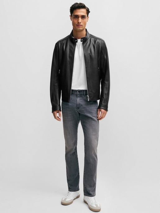 Mens Dark Grey Delaware Slim Fit Jean - Image 2