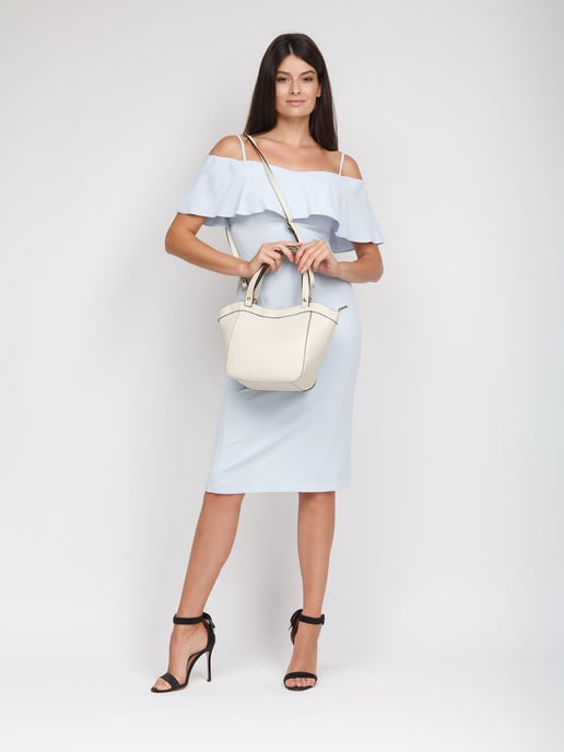 Giulia Monti Axelväska Ljusbeige - Image 5