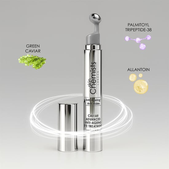 skinChemists Anti-Ageing Collagen & Caviar Eye Treatments Duo Pack for Loss of Firmness, Fine Lines, Wrinkles - Image 5