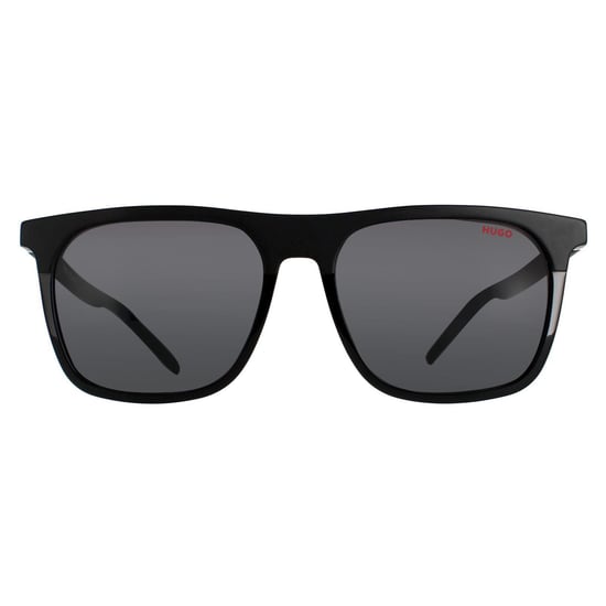 Hugo van Hugo Boss Rectangle Mens mat zwart grijs blauw hg 1086/s - Image 1
