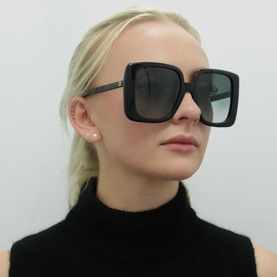 Gucci Square Womens Black Grey GG1314S - Image 6