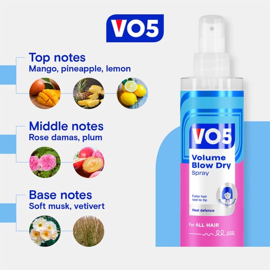 VO5 Full of Life Volume Blow Dry Spray For Perfect Fine Hair, 4x 200ml - Image 4