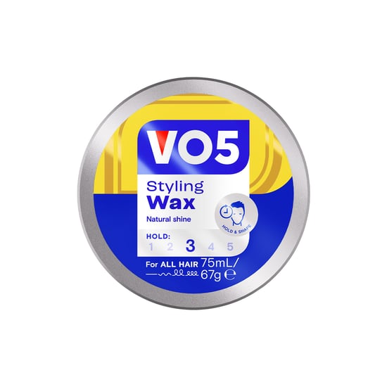 VO5 Styling Hair Wax for Natural Shine and Rework Hold for Men 75ml, 3 Pack - Image 1
