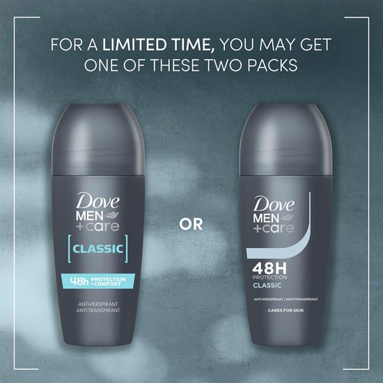 Dove Men+Care Roll On Classic AntiPerspirant Deodorant 48H Protection, 3x50ml - Image 5