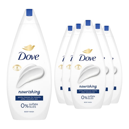 Dove Hydrate Body Wash 0% Sulfate SLES for Softer & Smoother Skin 720ml, 3pk - Image 1