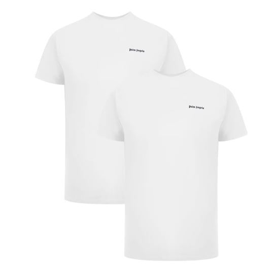 Palm Angels Twee-Pack Classic Logo Witte T-Shirts - Image 1