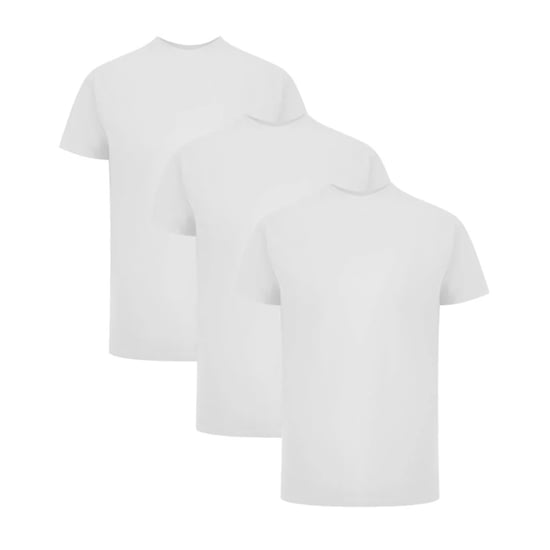 Palm Angels Tri-Pack Tonal Classic Logo White T-Shirts - Image 1