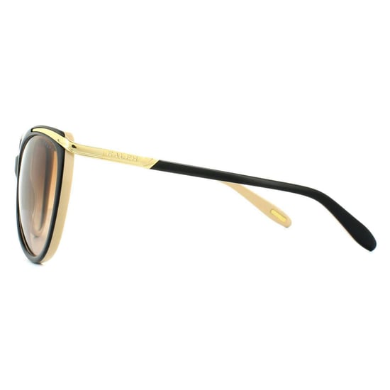 Ralph by Ralph Lauren Cat Eye Dames Donkerbruin Bruin Oranje Kleurverloop Zonnebril - Image 3