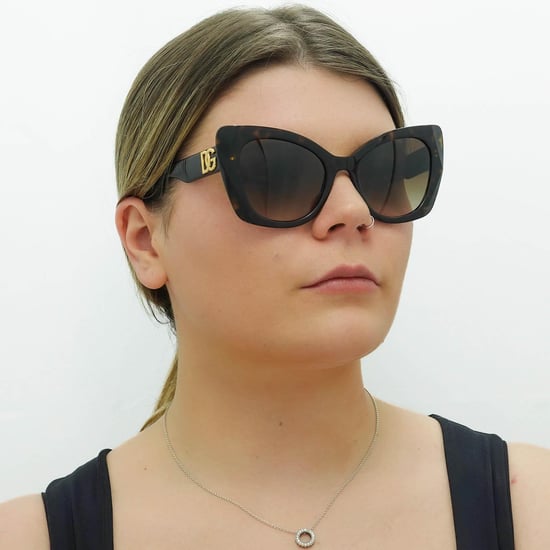 Dolce & Gabbana Cat Eye Females Havana Brown Gradient DG4405 - Image 6