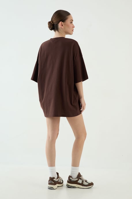 DSGN Studio Collegiate Printed Oversized T-Shirt - Image 2