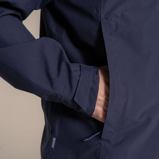 Craghoppers Mens Expert Basecamp Waterproof Jacket (Dark Navy) - Image 4
