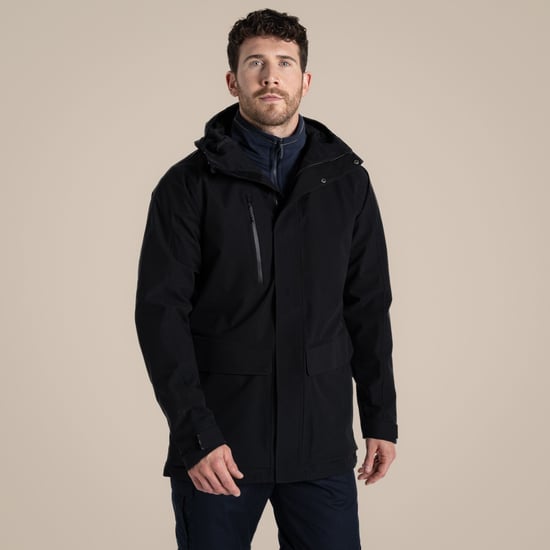 Craghoppers Mens Expert Kiwi Pro Stretch Jacket (Black) - Image 1
