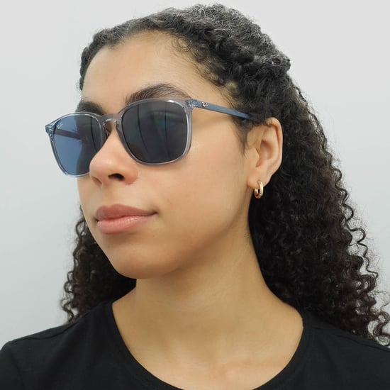Ray-Ban Square Mens Transparent Blue Blue Gradient solglasögon - Image 6