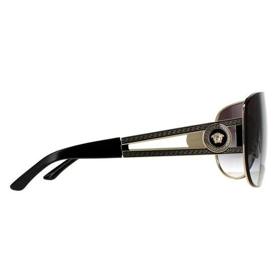Versace Sunglasses VE2166 12528G Pale Gold Grey Gradient - Image 4