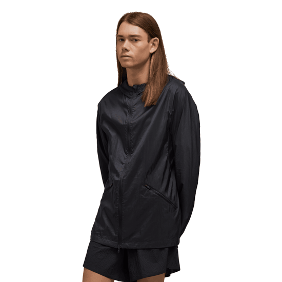 Men's Y-3 Wind.RDY Running Jacket in Black - Image 2