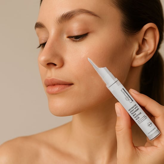 skinChemists Advanced Anti-Ageing Adult Spot Treatment with Salicylic Acid 15ml for Acne, Blemishes, Large Pores, Uneven Skin Tone - Image 3