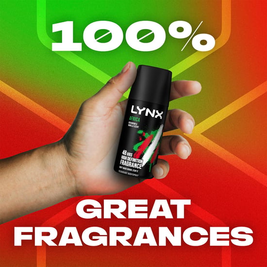 Lynx Body Spray Africa 48H High Definition Fragrance Deodorant for Men 35ml, 3pk - Image 4