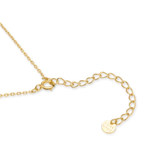 Luxenter Sterling zilveren 925 collier met veelkleurige zirkonia afgewerkt in 18K geelgoud - Thilak - Image 6