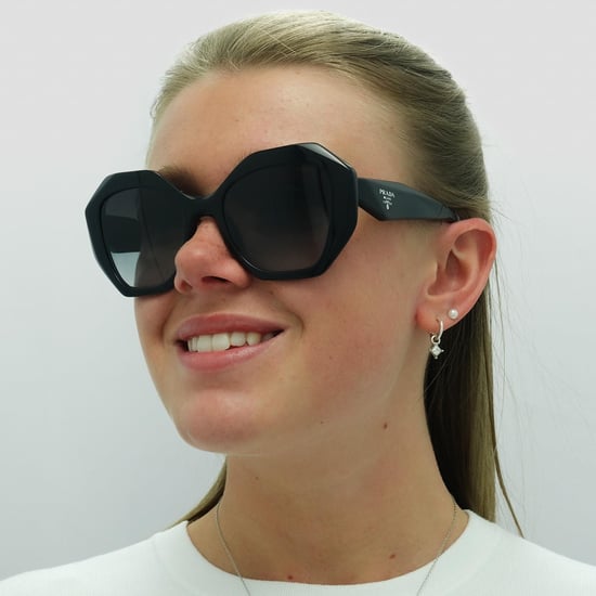Prada Round Womens Black Grey Gradient PR16WS - Image 6