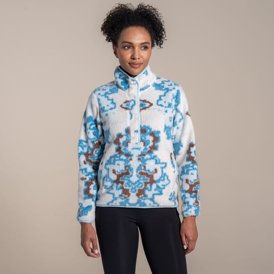 Craghoppers Womens/Ladies National Trust Rosemary II Abstract Overhead Fleece Top (Horizon) - Image 4