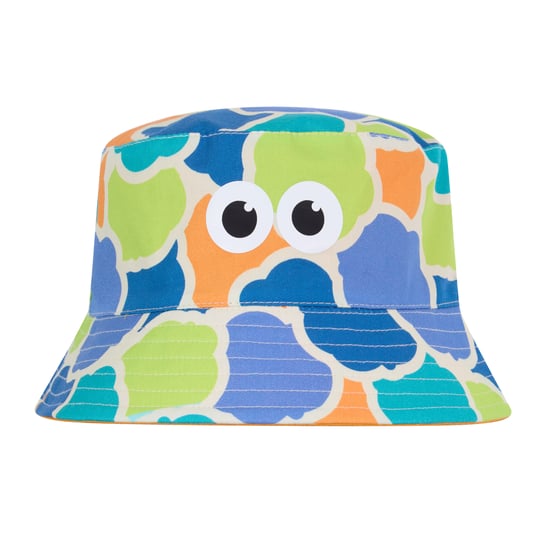 Balkhi Kids Shaun the Sheep Bucket Hat - Lime Cloud Print - Image 5