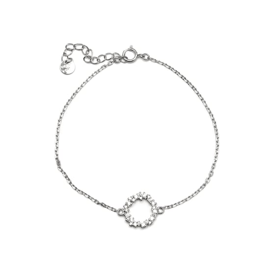 Luxenter thilak-armband i 925 sterling silver och glänsande zirkonia med rodiumpläterad yta - Image 3