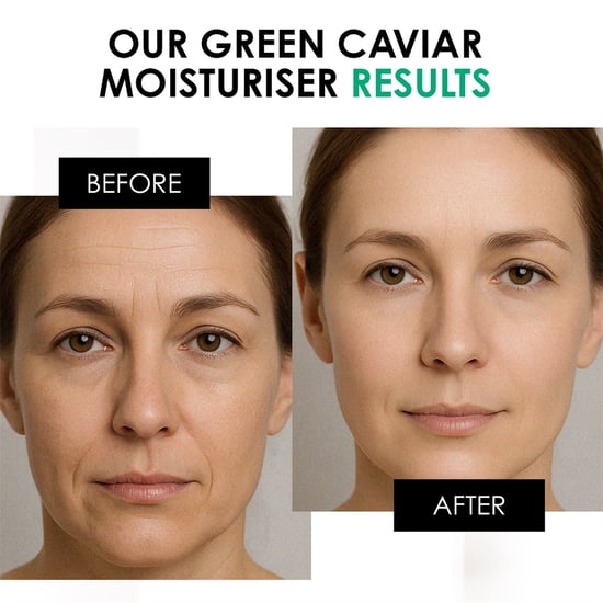 skinChemists Green Caviar Anti-Ageing Night Moisturiser 50ml for Fine Lines, Wrinkles, Dryness - Image 3