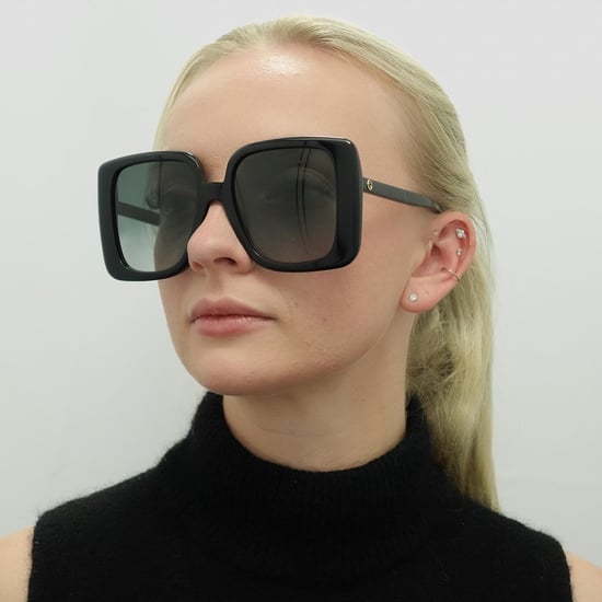 Gucci Square Womens Black Grey GG1314S - Image 5