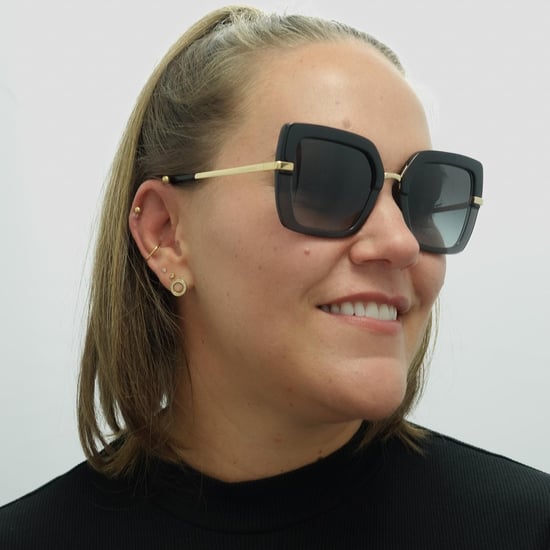 DOLCE & GABBANA Zonnebril DG4373 32468G TOP Zwart Op Transparant Zwart Grijsverloop - Image 5