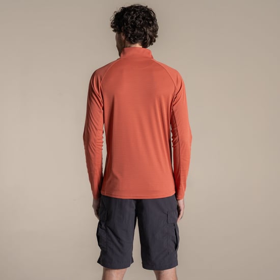 Craghoppers Heren Nosilife Half Zip Pullover (Donkere Sahara) - Image 3