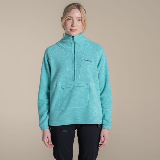 Craghoppers Womens/Ladies Esk II Half Zip Fleece Top (Glazed Aqua) - Image 1