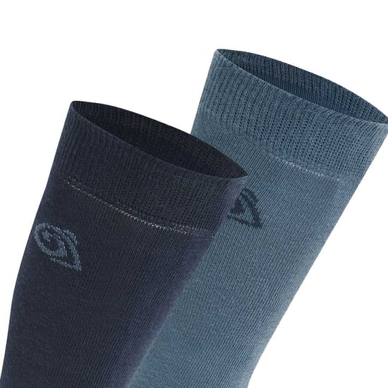 Craghoppers Unisex Adult Insect Repellent Socks (Pack of 2) (Blue Navy/Blue Stone) - Image 2