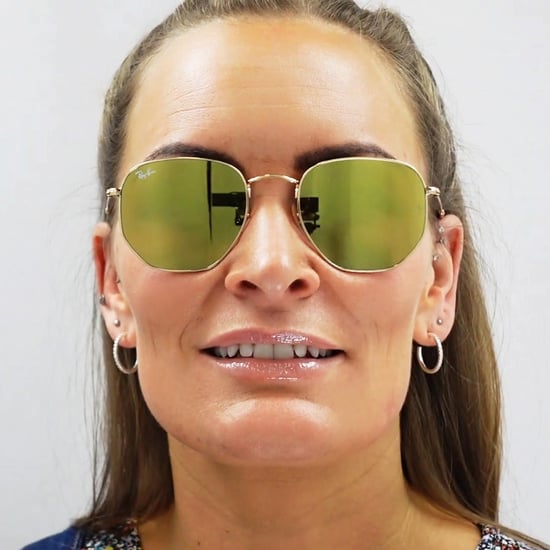 Ray-Ban Zonnebril Hexagonal 3548N 001/9O Goud Light Blauw Verloop Mirror - Image 5