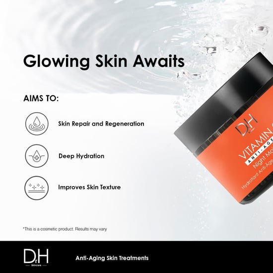 Dr H Anti-aging gezichtsserum met vitamine C 30 ml + anti-aging nachtcrème met vitamine C 60 ml - Image 5