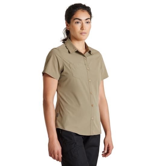 Craghoppers Dames/dames Expert Kiwi Shirt met korte mouwen (Kiezelsteentjes) - Image 3