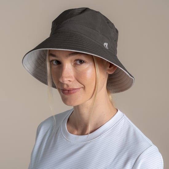 Craghoppers III Nosilife Bucket Hat (Skoggrön/Beige) - Image 3