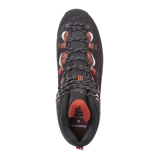Craghoppers Unisex Adult Dura Pro Suede Hiking Boots (Black Pepper/Sienna Red) - Image 2