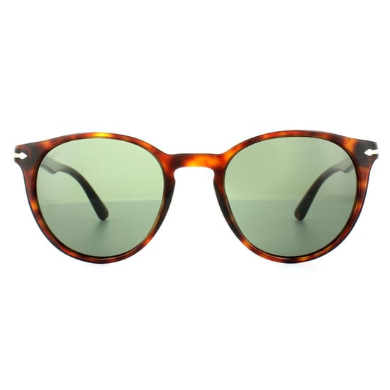 Persol Solglasögon 3152 9015/31 Havanna Grå Grön - Image 1