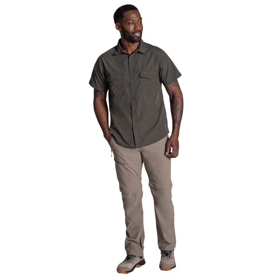 Craghoppers Heren Kiwi II Shirt Met Korte Mouwen (Cederhout) - Image 4