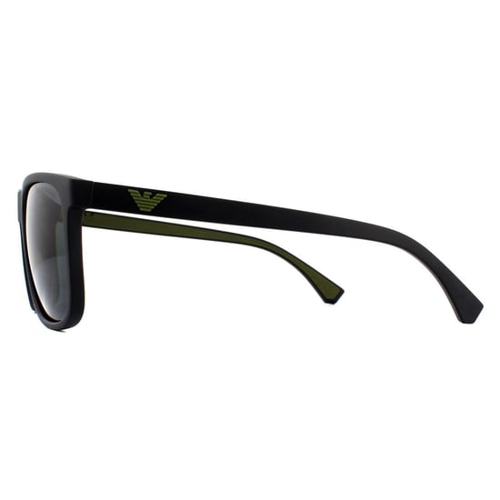 Emporio Armani Zonnebril EA4129 504287 Mat Zwart Grijs Verloop - Image 3